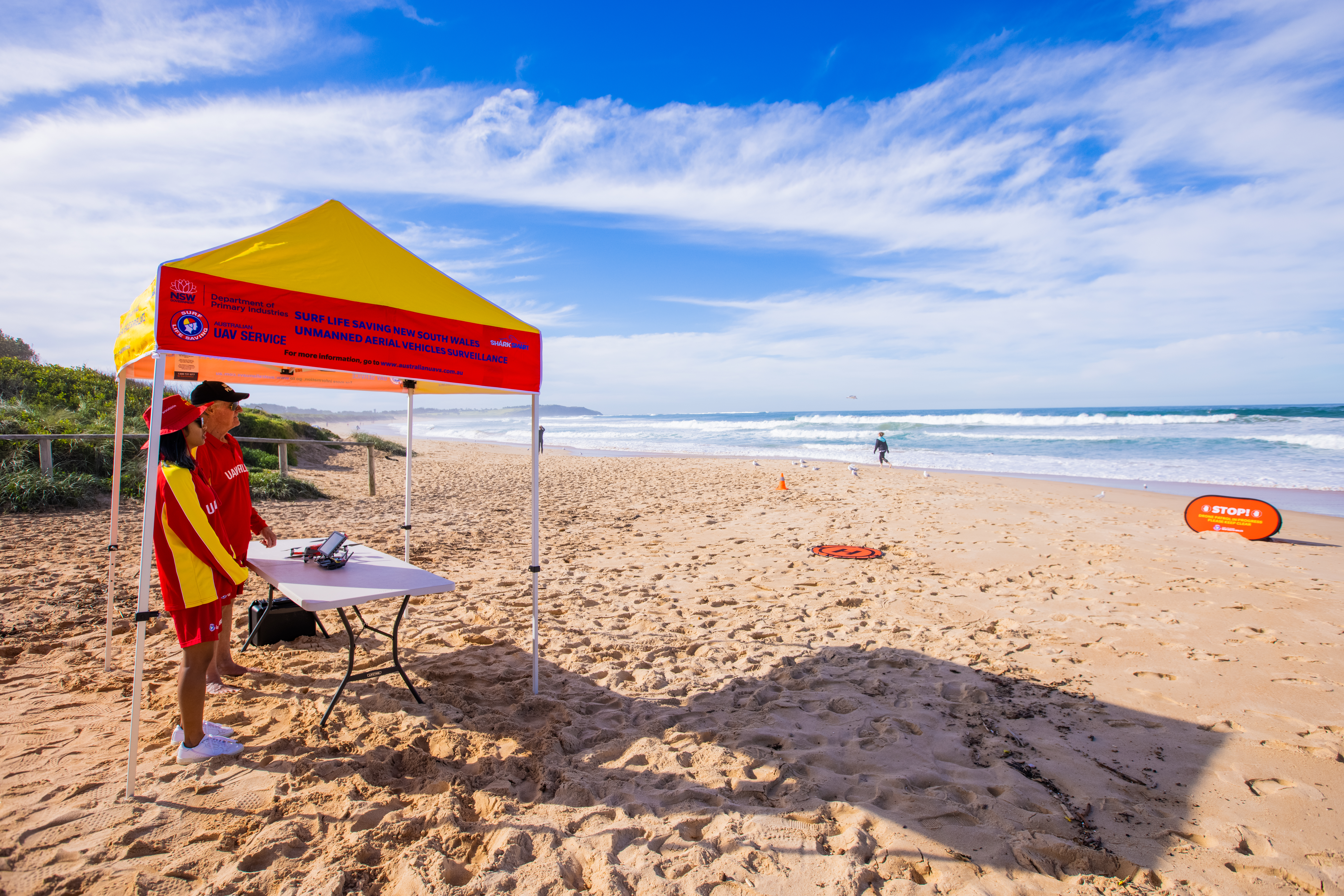 NSW Surf Life Saving pilots