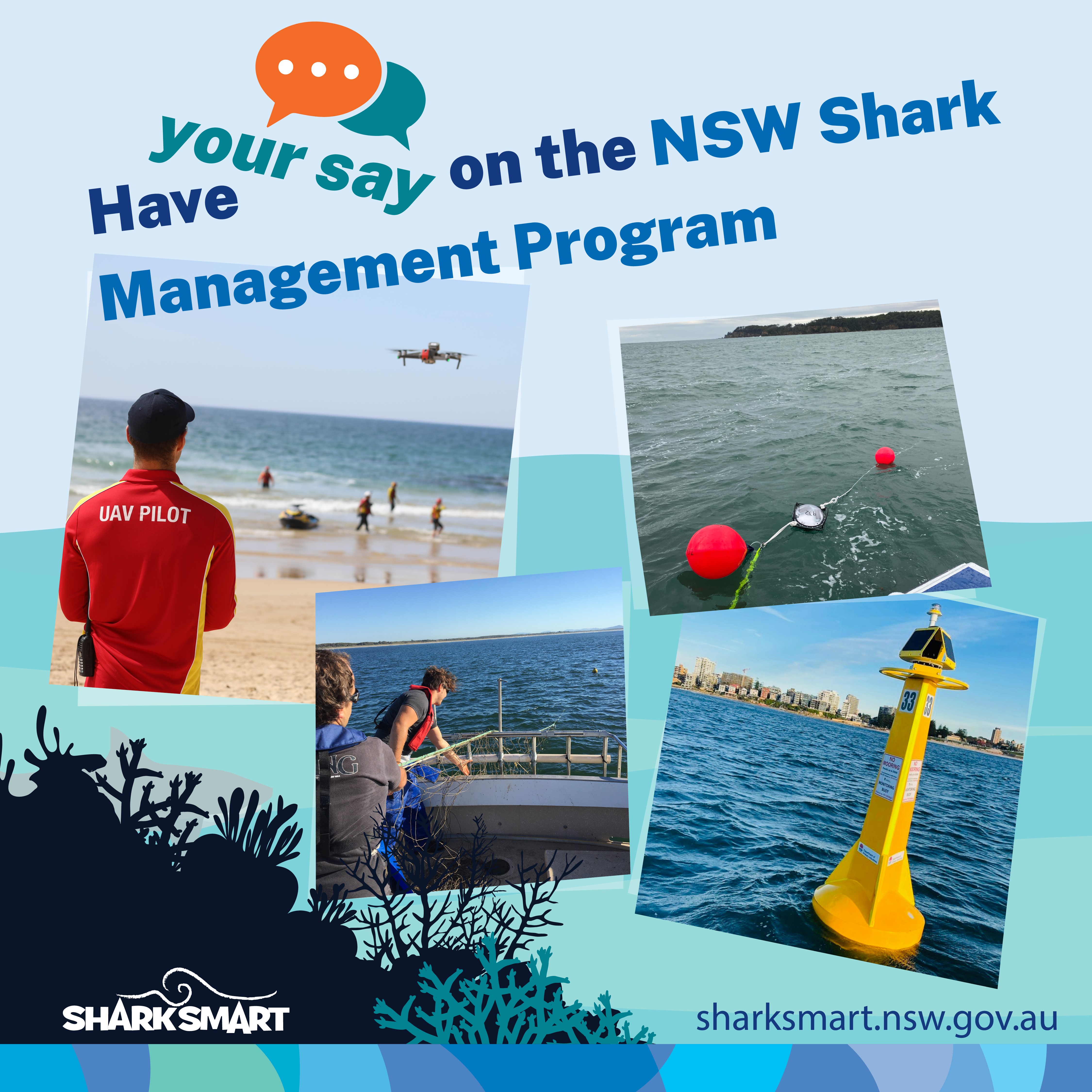 NSW Shark Management Program Survey Promo